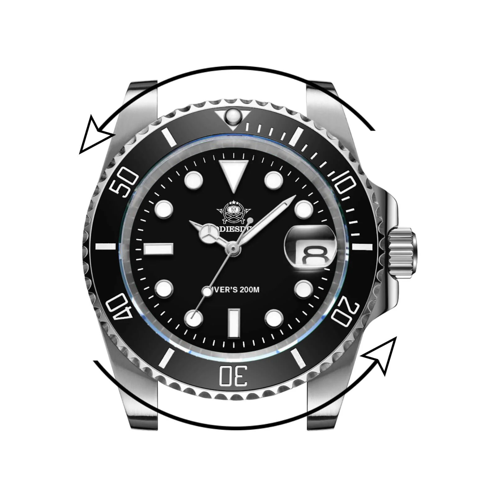 ADDIESDIVE Sub Quartz Watch Diver's 200M （H3QZ） - Image 9