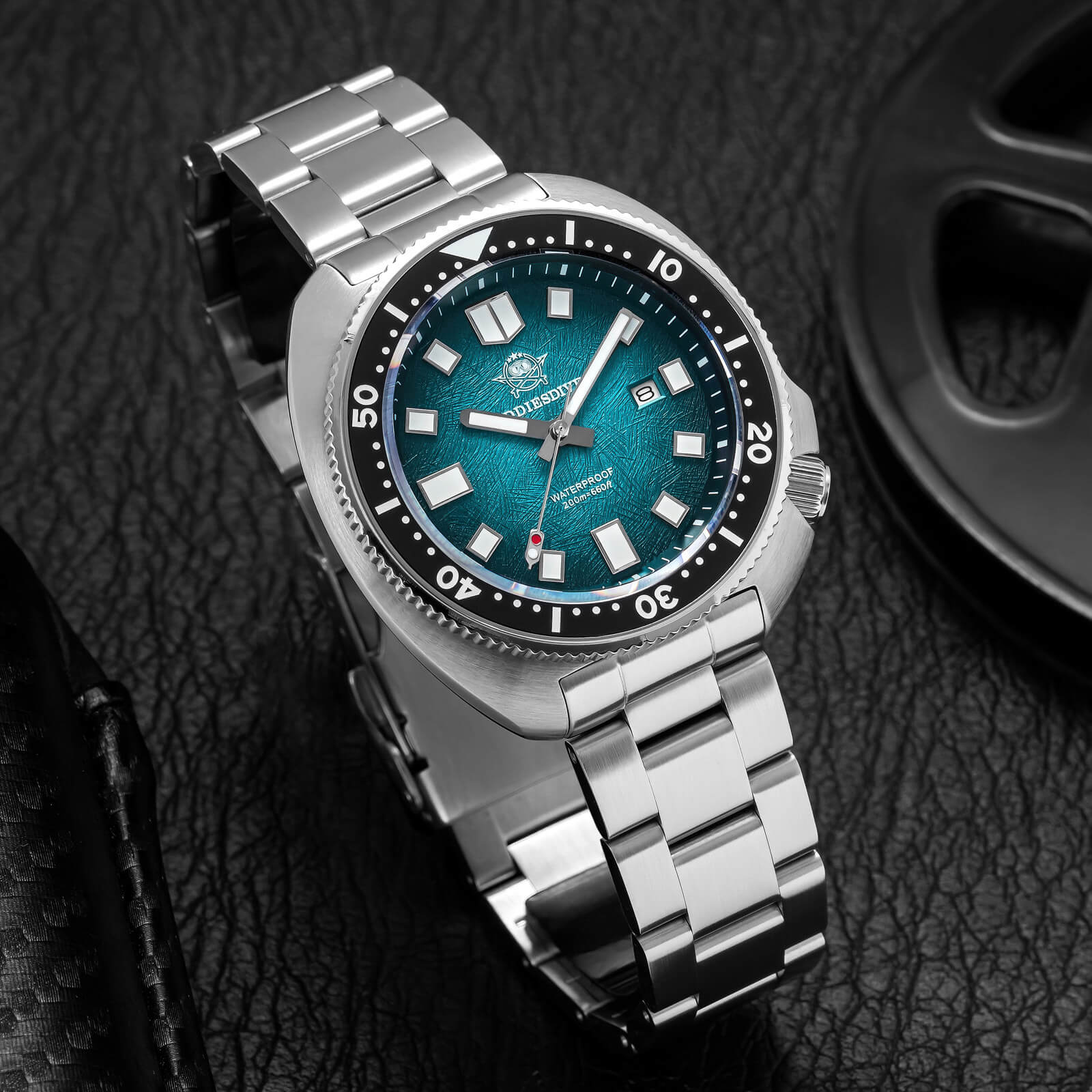★India Warehouse★Addiesdive Turtle Quartz Diver Men Watch Sapphire Crystal AD2511 - Image 5