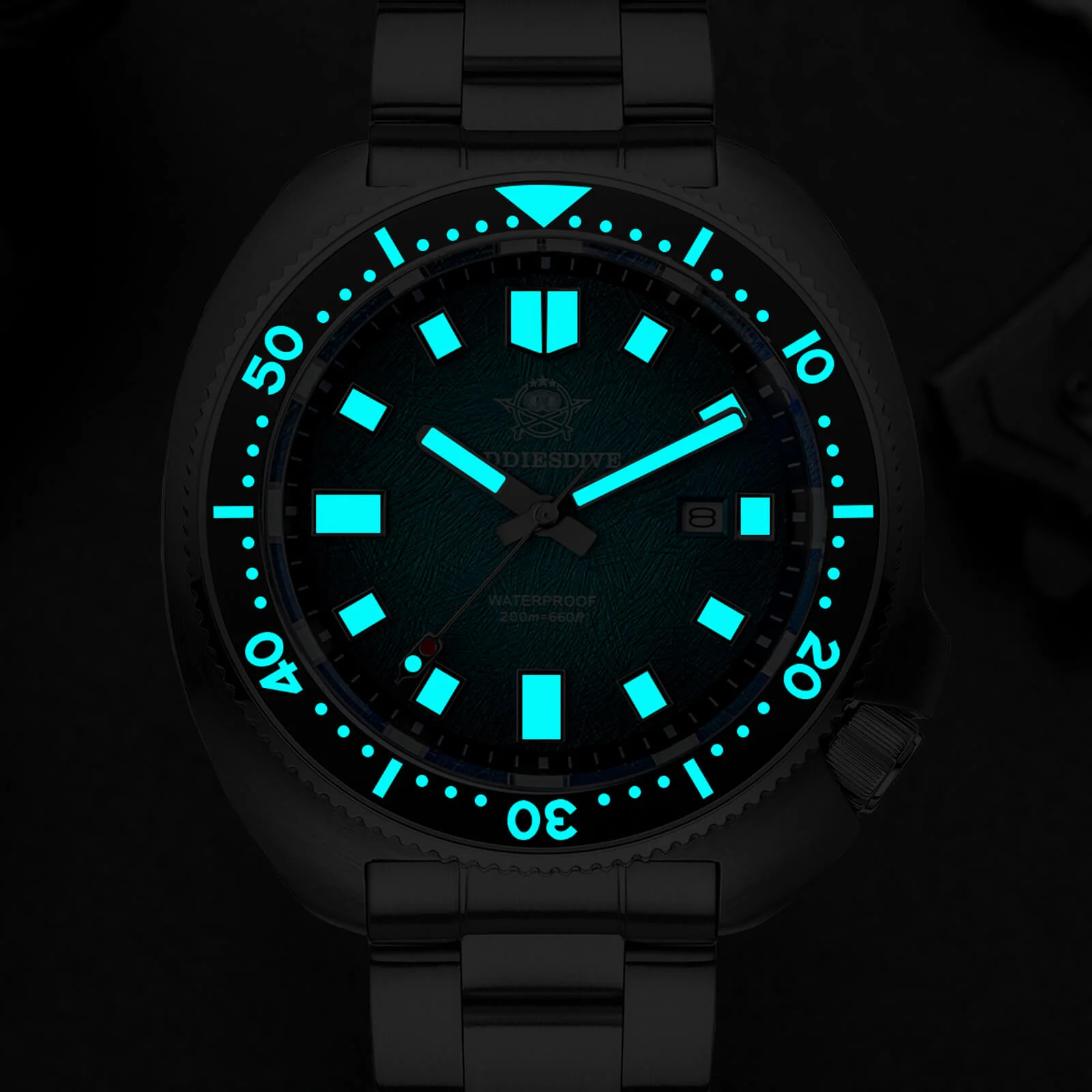 ★India Warehouse★Addiesdive Turtle Quartz Diver Men Watch Sapphire Crystal AD2511 - Image 8