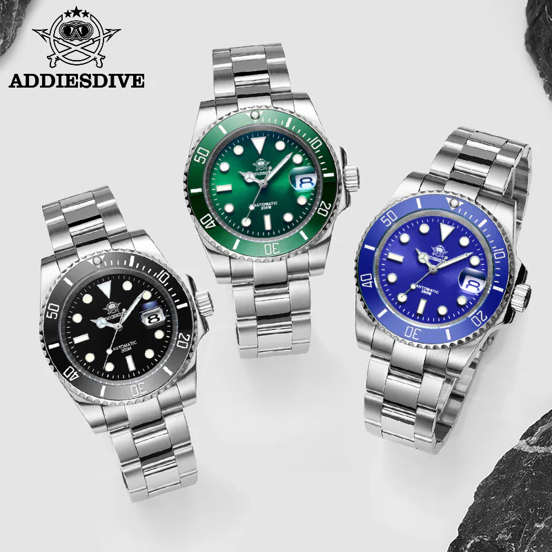 🔥Anniversary Sale🔥ADDIESDIVE Men's Automatic Diving Watch Diver's 200M NH35A/8215 (H3AC) - Image 11