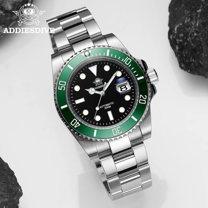 🔥Anniversary Sale🔥ADDIESDIVE Men's Automatic Diving Watch Diver's 200M NH35A/8215 (H3AC) - Image 12