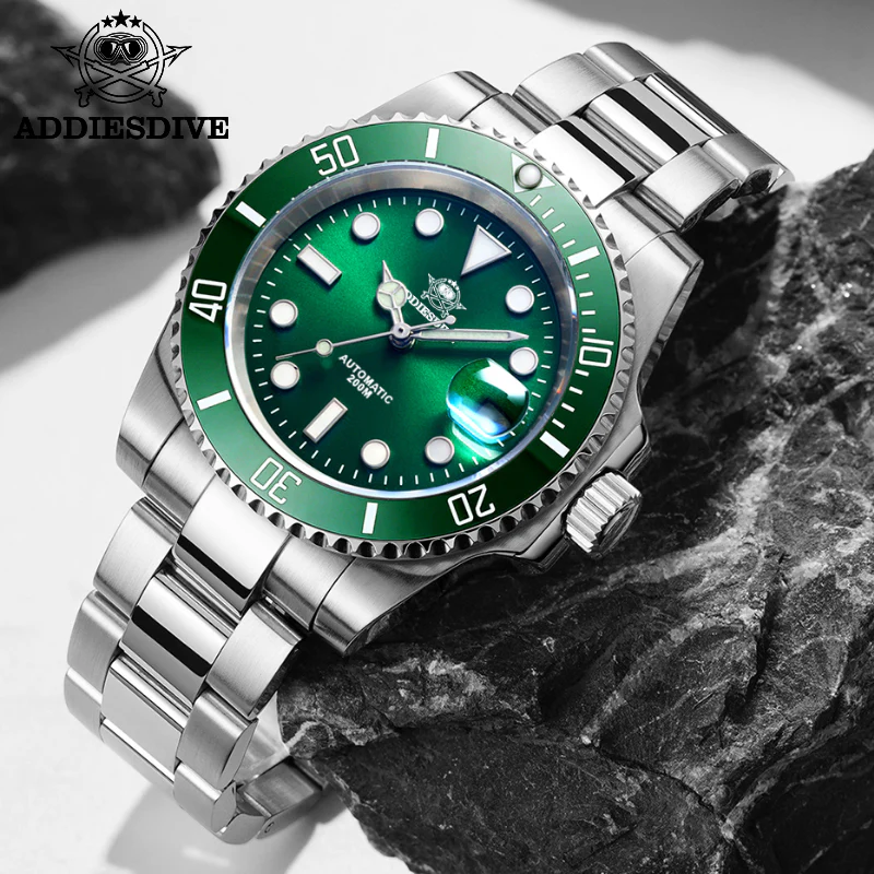 🔥Anniversary Sale🔥ADDIESDIVE Men's Automatic Diving Watch Diver's 200M NH35A/8215 (H3AC) - Image 14