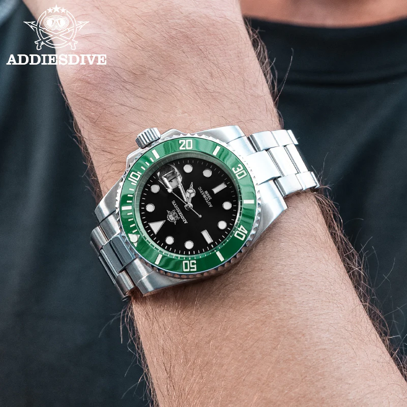 🔥Anniversary Sale🔥ADDIESDIVE Men's Automatic Diving Watch Diver's 200M NH35A/8215 (H3AC) - Image 16