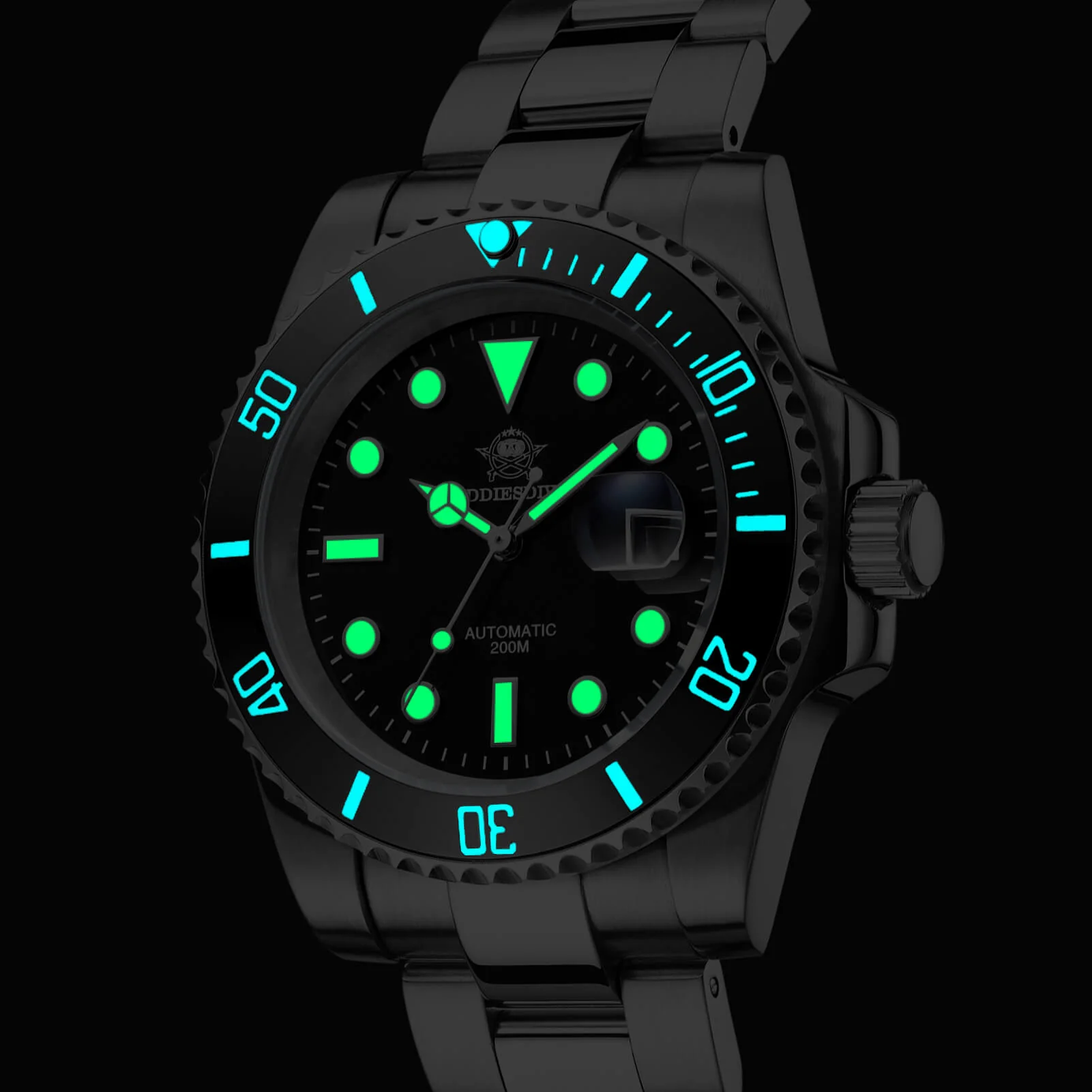 🔥Anniversary Sale🔥ADDIESDIVE Men's Automatic Diving Watch Diver's 200M NH35A/8215 (H3AC) - Image 7