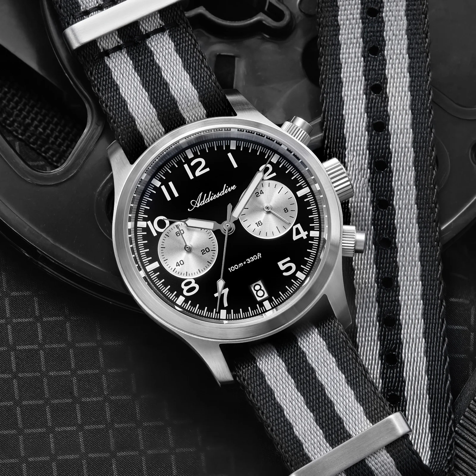 ADDIESDIVE 39mm VK64 AD2538 Chronograph Watch - Image 15