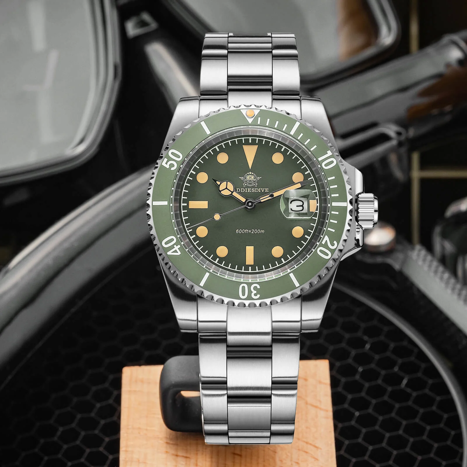🔥Anniversary Sale🔥ADDIESDIVE 41mm Retro Sub Quartz Watch AD2054 - Image 20