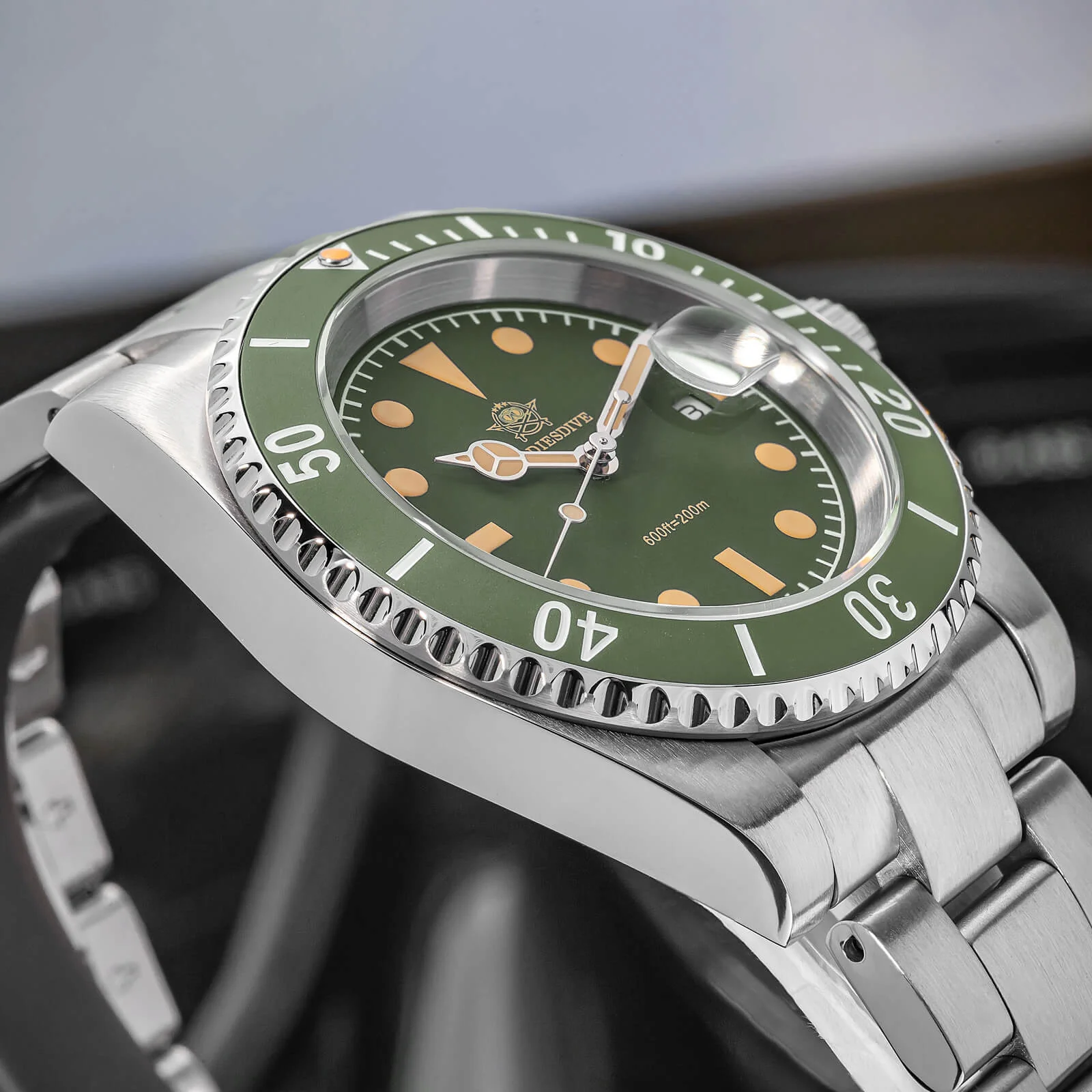 🔥Anniversary Sale🔥ADDIESDIVE 41mm Retro Sub Quartz Watch AD2054 - Image 24