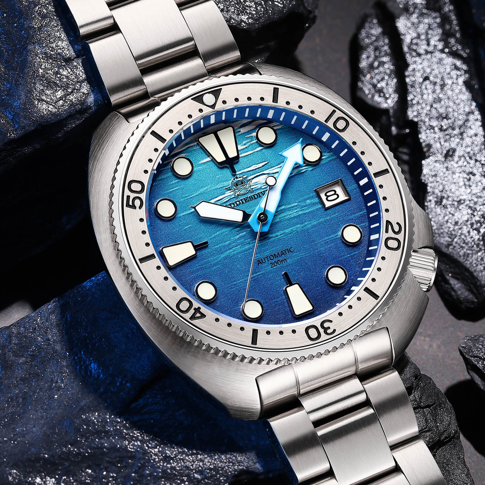 🔥Anniversary Sale🔥ADDIESDIVE 3D Turtle Dial Dive Watch（AD2045） - Image 11