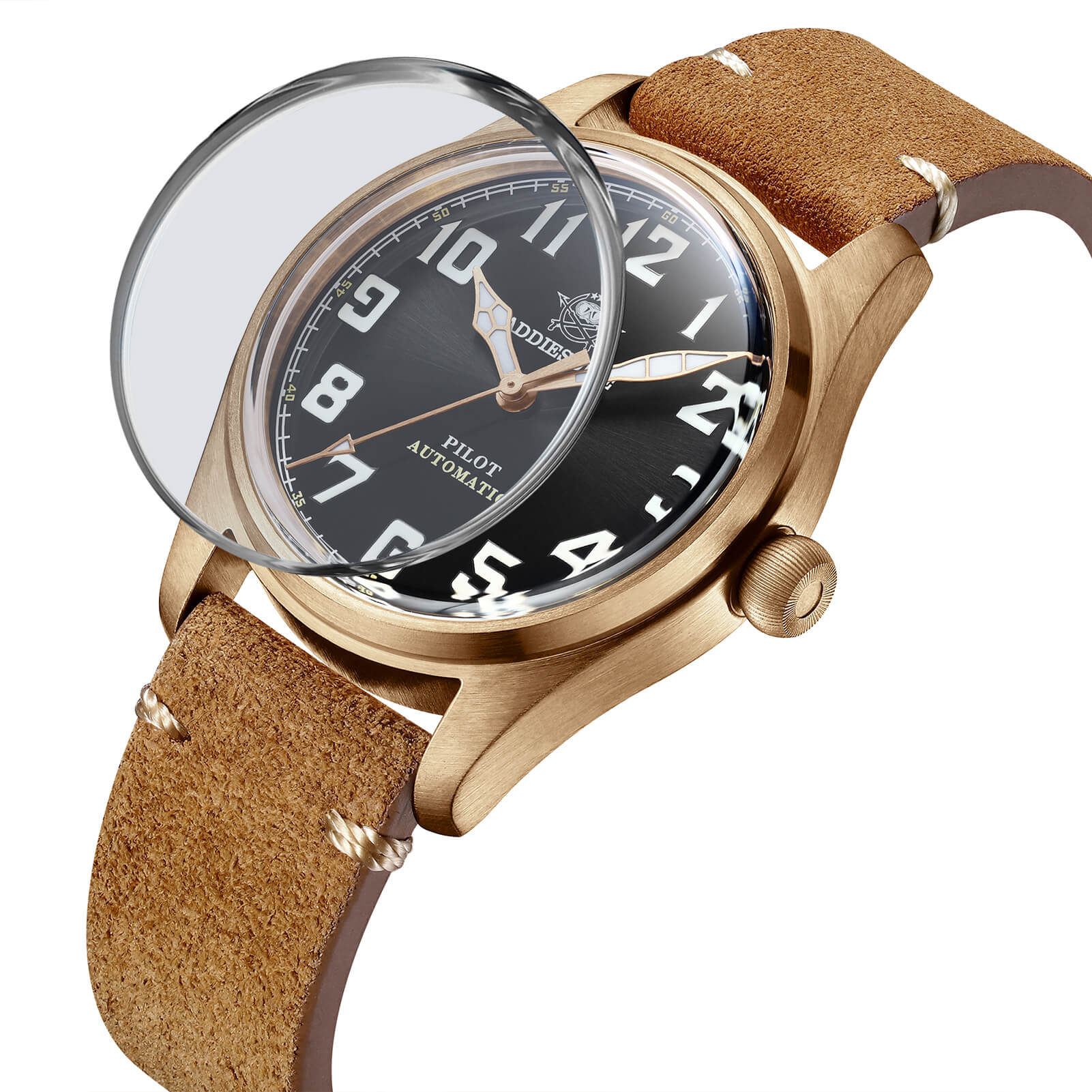 U.S. Warehouse -ADDIESDIVE® 39mm Bronze Men Watch(AD2114) - Image 3