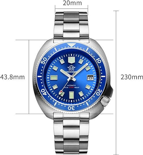 U.S. Warehouse -ADDIESDIVE® Captain Willard Automatic Dive Watch 200M( MY-H8) - Image 11
