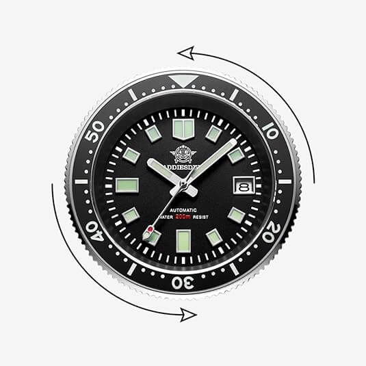 U.S. Warehouse -ADDIESDIVE® Captain Willard Automatic Dive Watch 200M( MY-H8) - Image 6