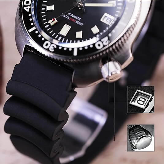 U.S. Warehouse -ADDIESDIVE® Captain Willard Automatic Dive Watch 200M( MY-H8) - Image 9