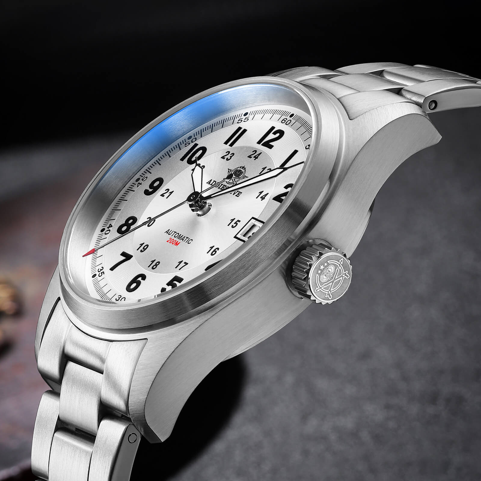 U.S. Warehouse -ADDIESDIVE® Men's Elegant Automatic Watch Diver 200M (AD2048) - Image 4