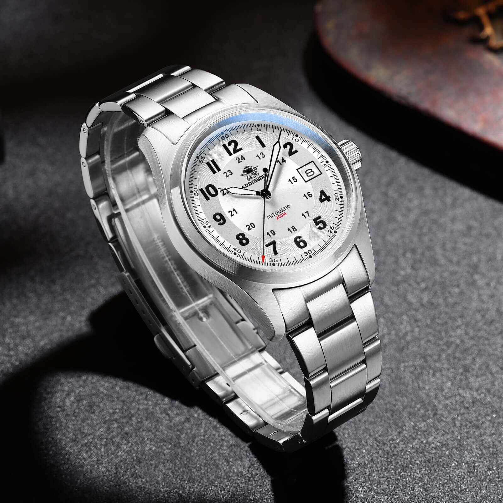 U.S. Warehouse -ADDIESDIVE® Men's Elegant Automatic Watch Diver 200M (AD2048) - Image 8