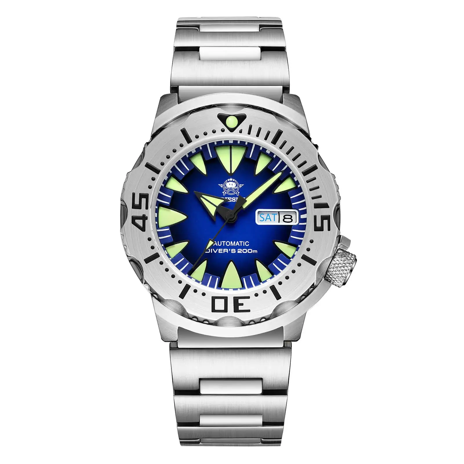 U.S. Warehouse -ADDIESDIVE® Monster Men's Diver Automatic Watches (AD2103) - Image 8