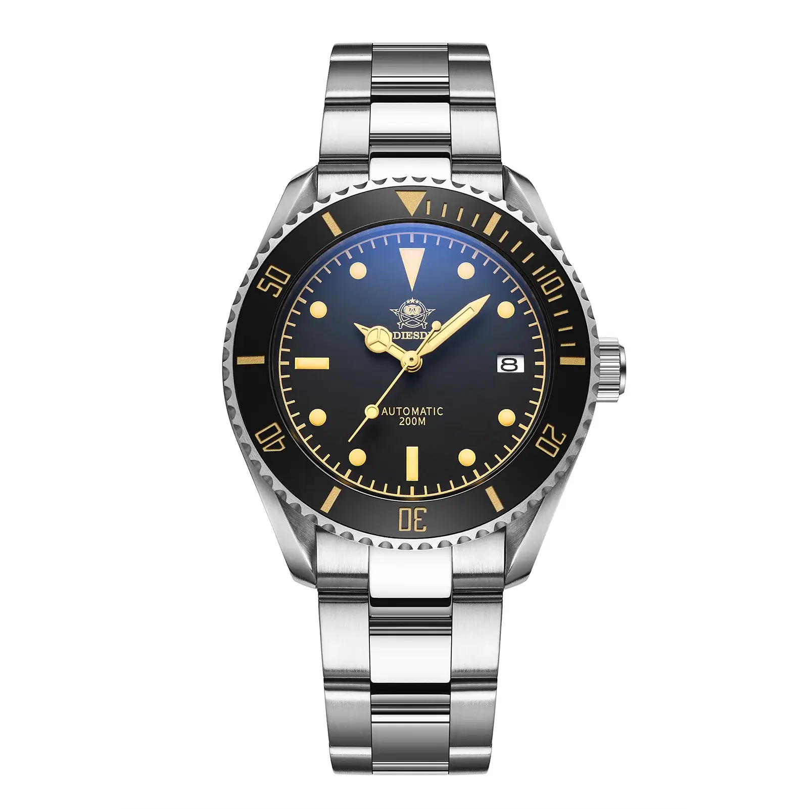 U.S. Warehouse -ADDIESDIVE® Scuba Leather Automatic Scuba Watch AD2101 - Image 19