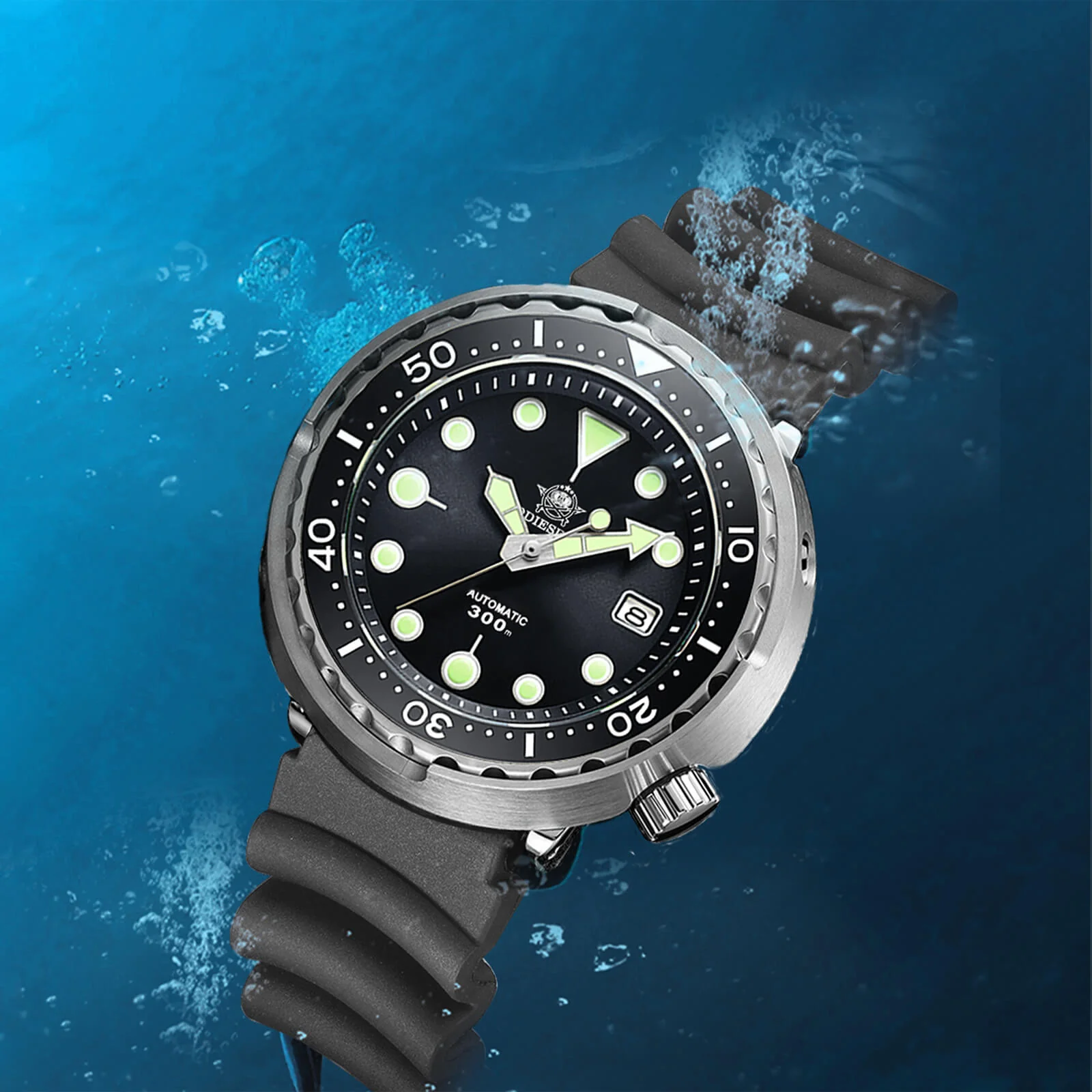 U.S. Warehouse -ADDIESDIVE® Tuna 300M Automatic Diver Watch Tuna Diver ( MY-H5) - Image 13