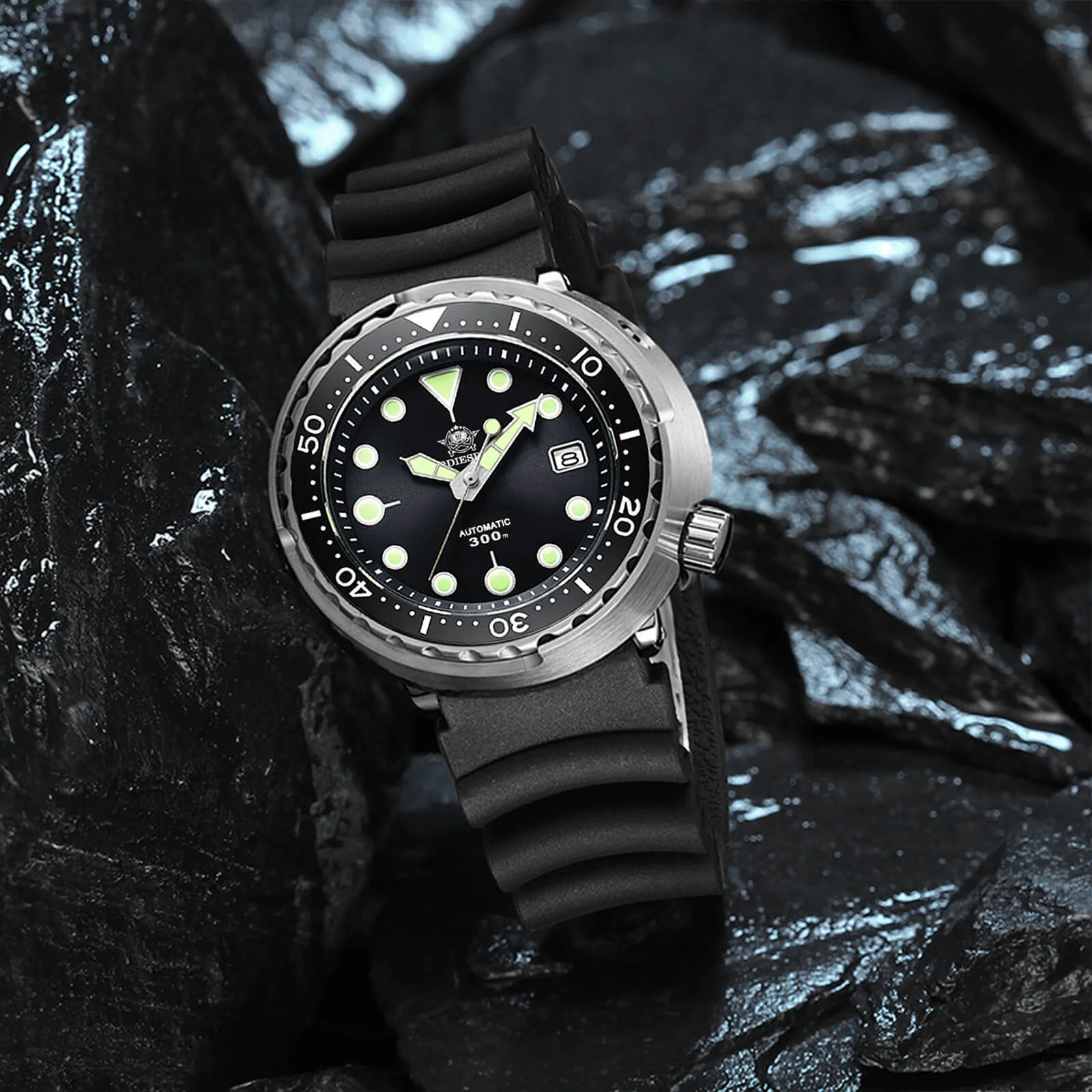 U.S. Warehouse -ADDIESDIVE® Tuna 300M Automatic Diver Watch Tuna Diver ( MY-H5) - Image 15