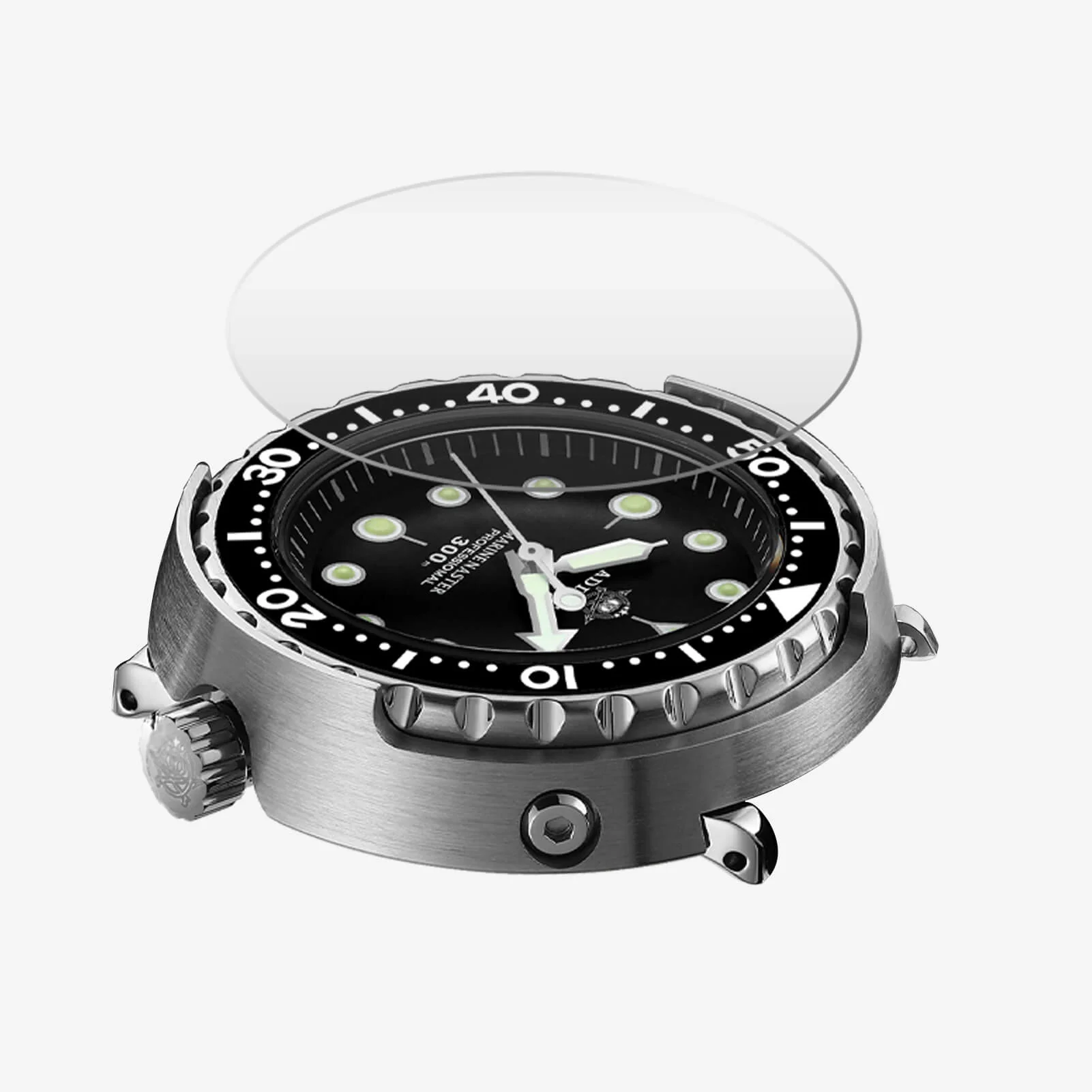 U.S. Warehouse -ADDIESDIVE® Tuna 300M Automatic Diver Watch Tuna Diver ( MY-H5) - Image 5