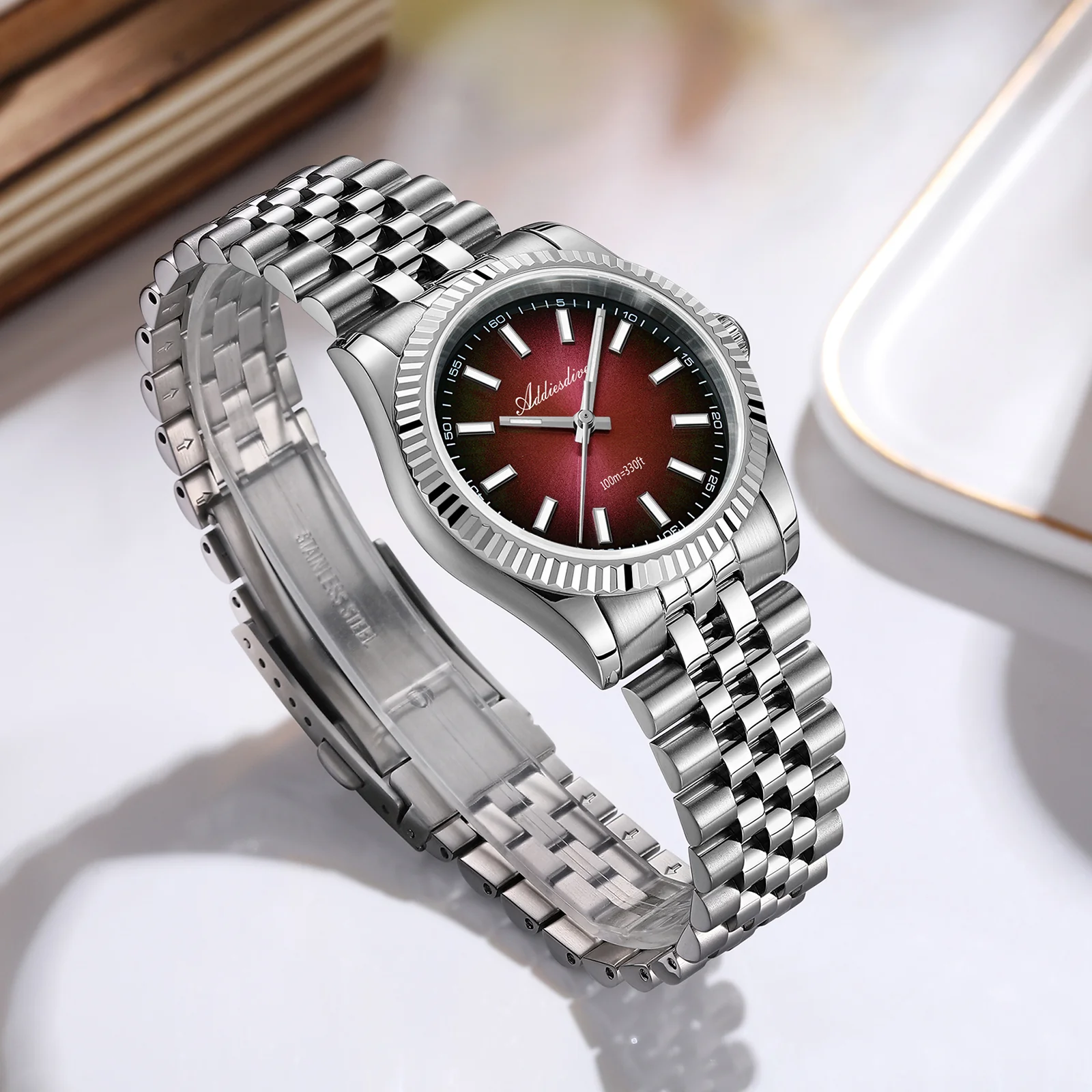 U.S. Warehouse -ADDIESDIVE 36mm DJ Homage Men Watch AD2073 - Image 3