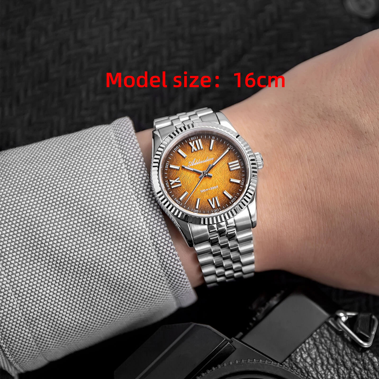 🔥Anniversary Sale🔥ADDIESDIVE 36mm DJ Homage Men Watch AD2512 - Image 11