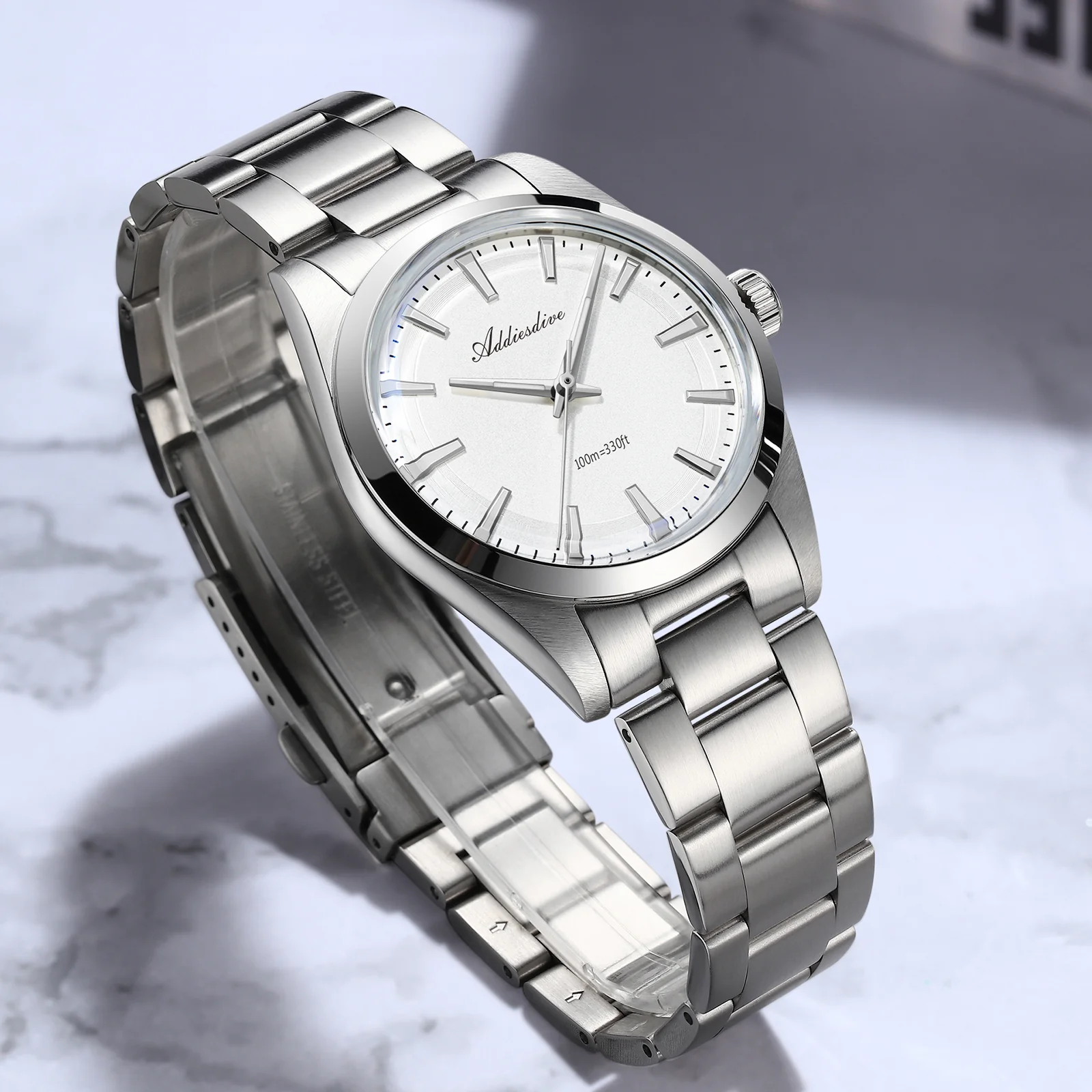 U.S. Warehouse -ADDIESDIVE 36mm Luxury VH31 Quartz Watch AD2066 - Image 15