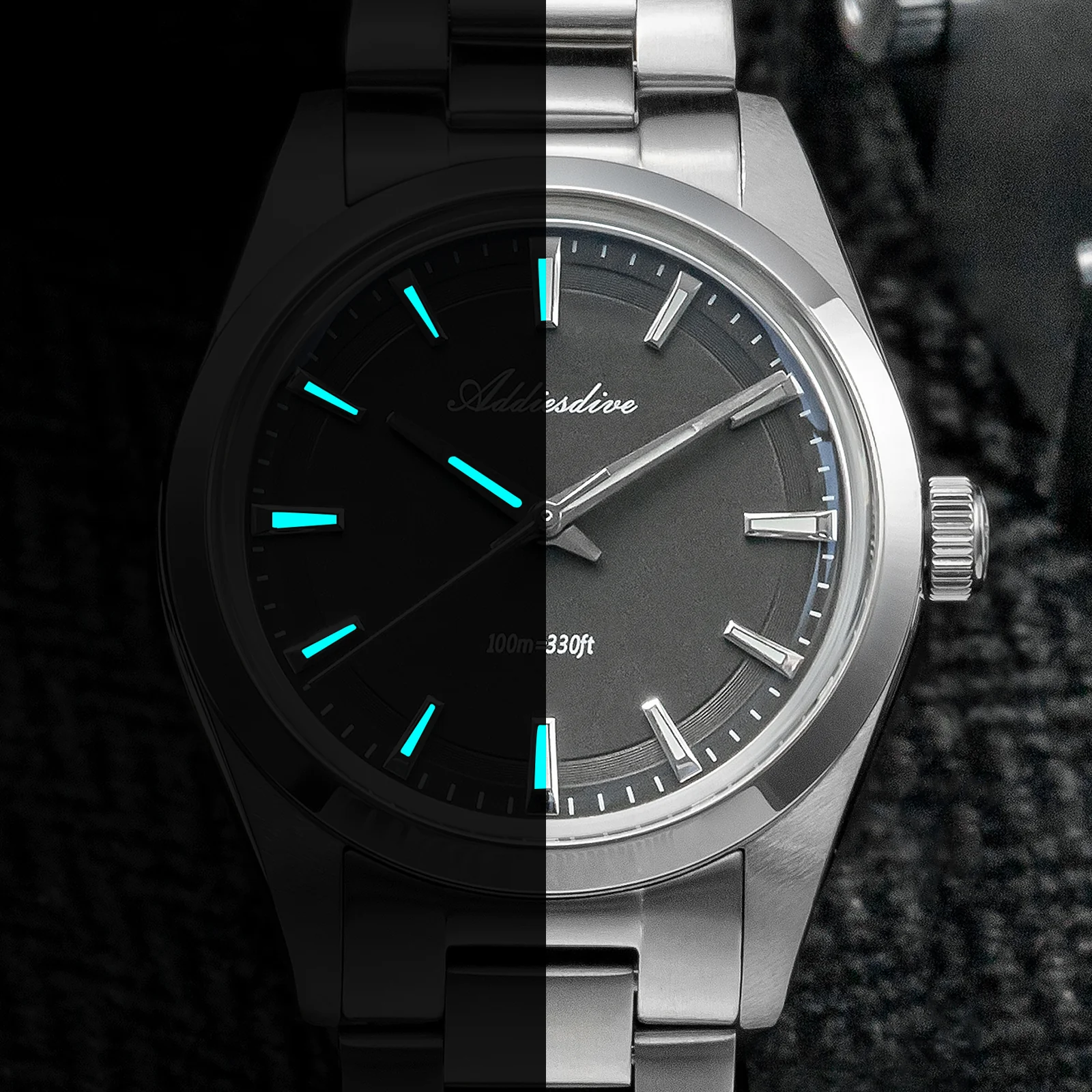 U.S. Warehouse -ADDIESDIVE 36mm Luxury VH31 Quartz Watch AD2066 - Image 19
