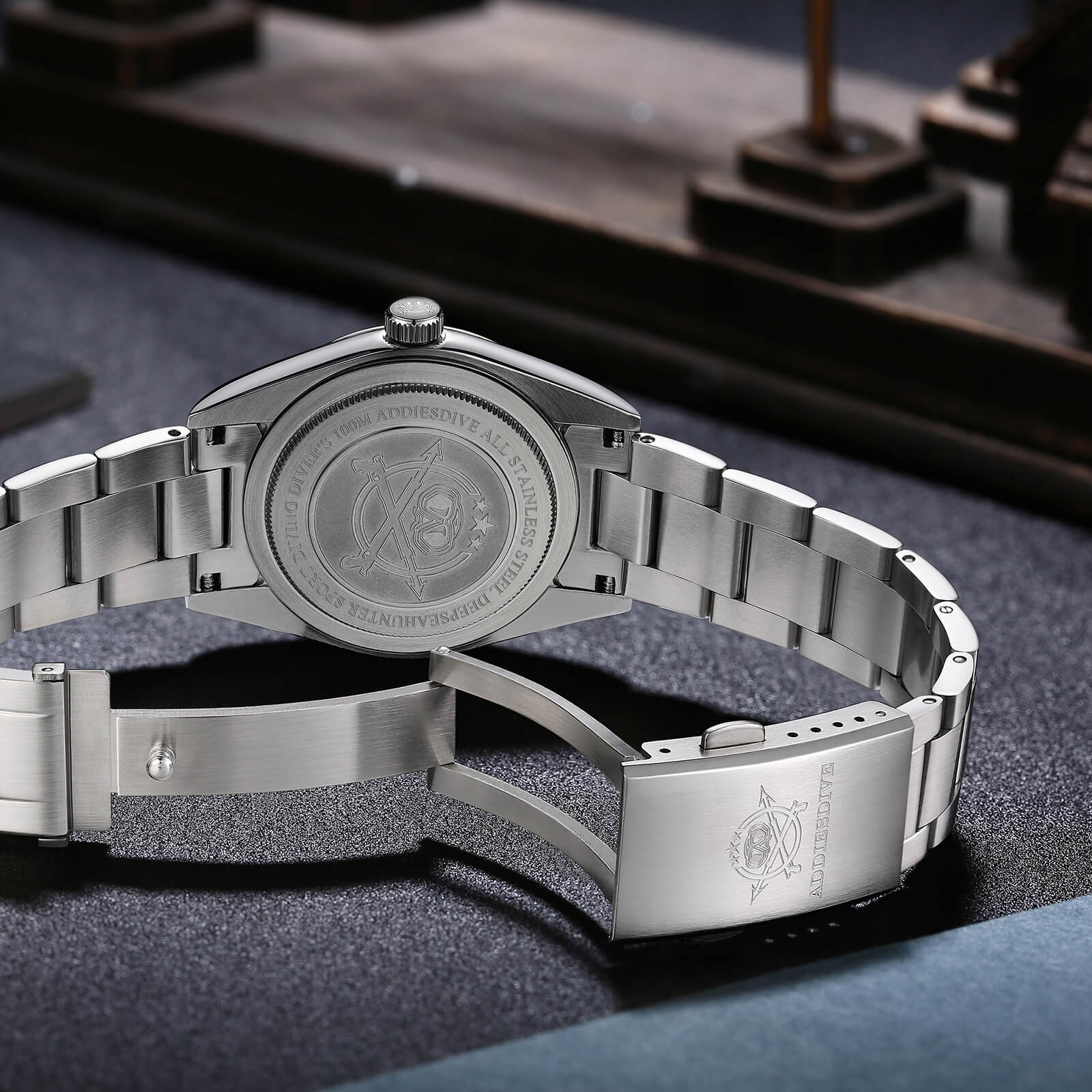 🔥Anniversary Sale🔥ADDIESDIVE 36mm Quartz Watch VH31 Movement （AD2030） - Image 9