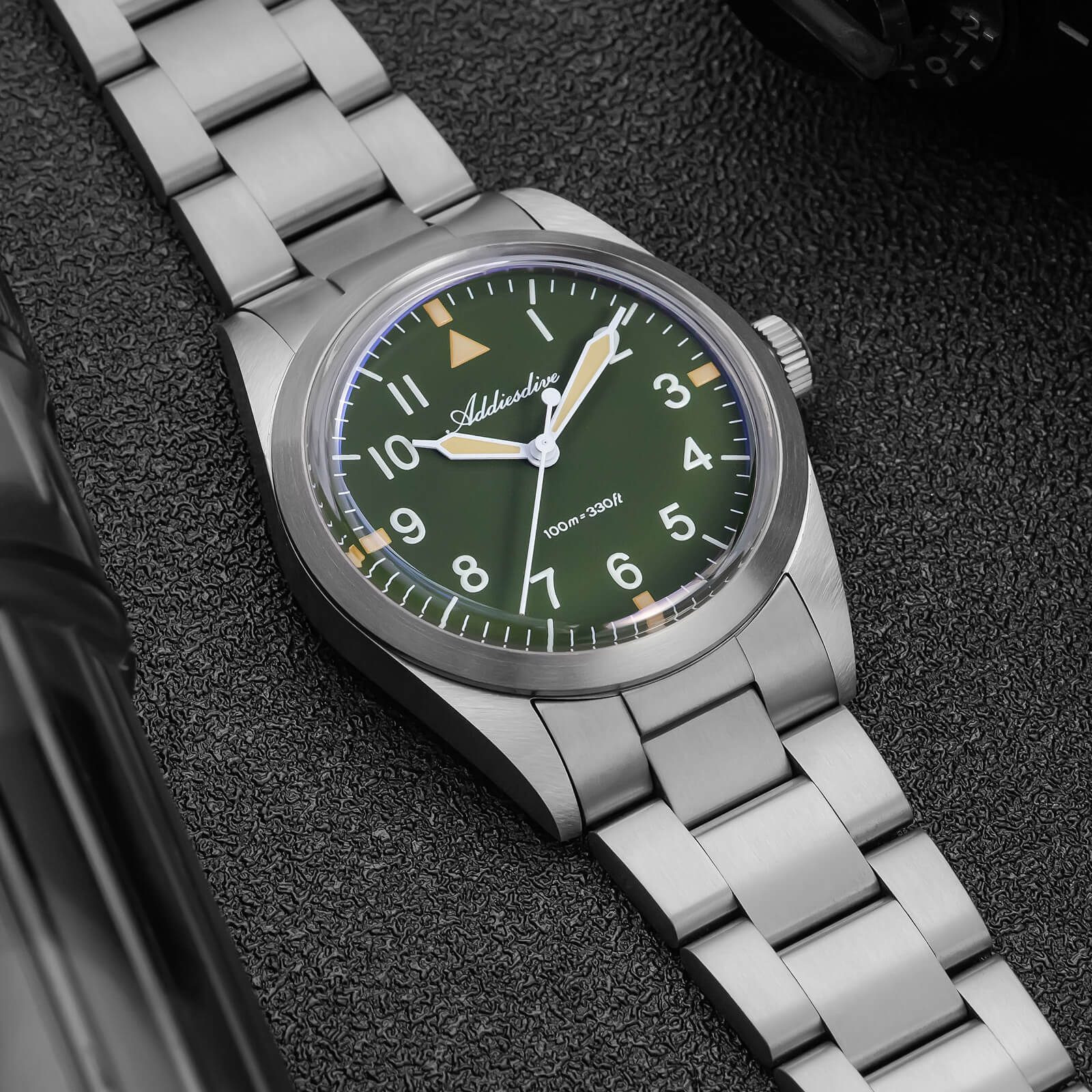 Addiesdive 36mm Titanium Military Field Watch AD2502 - Image 15