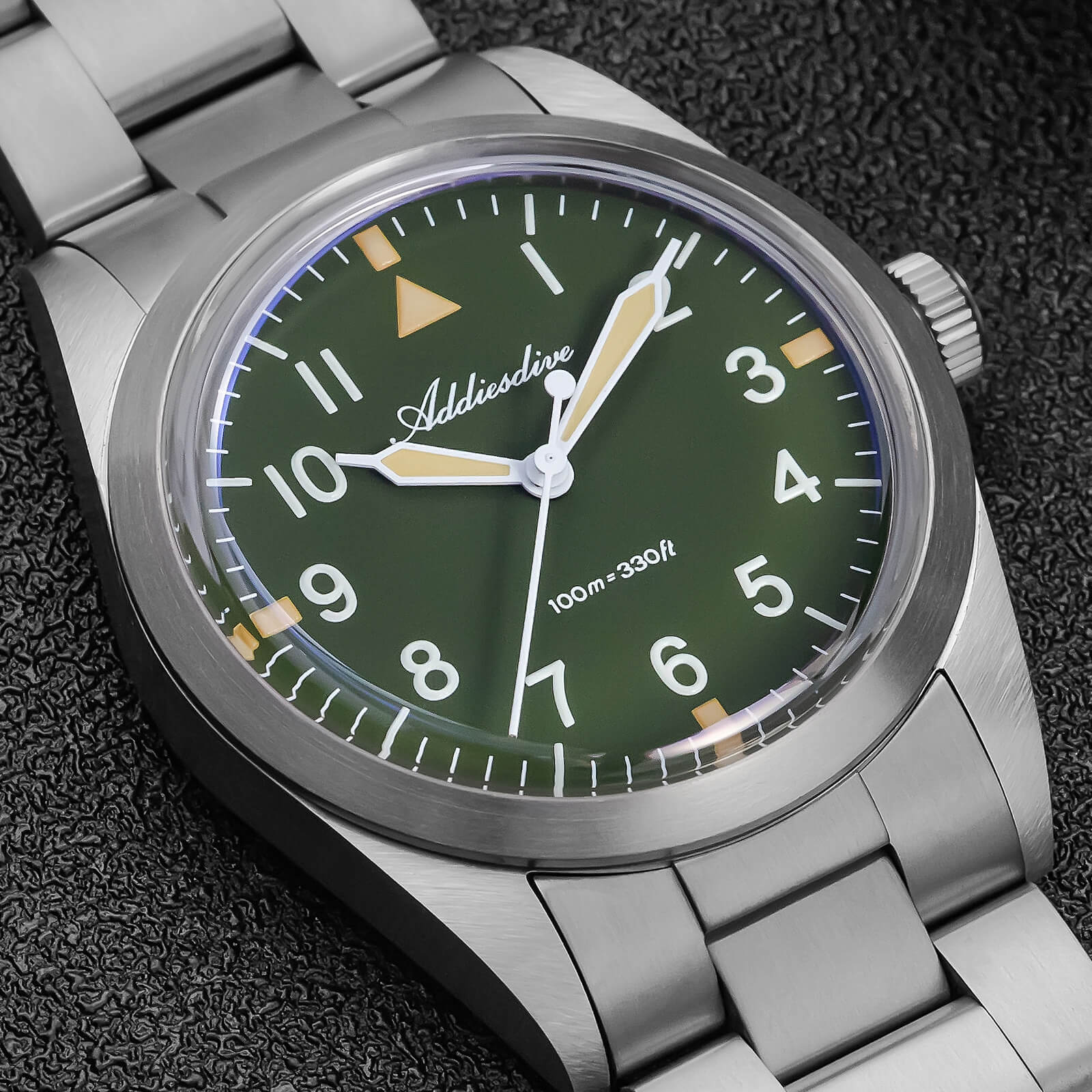 Addiesdive 36mm Titanium Military Field Watch AD2502 - Image 20