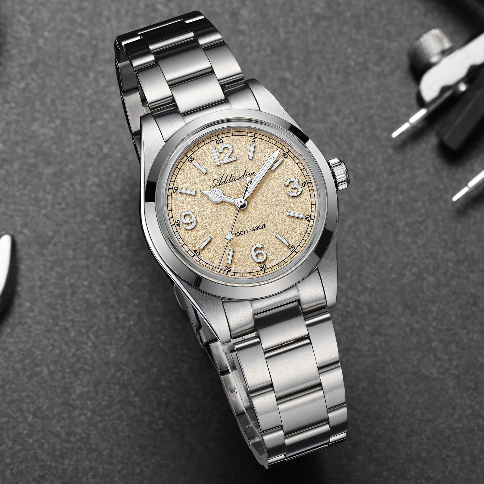 🔥Anniversary Sale🔥ADDIESDIVE 36mm VH31 Quartz Watch AD2518 - Image 15