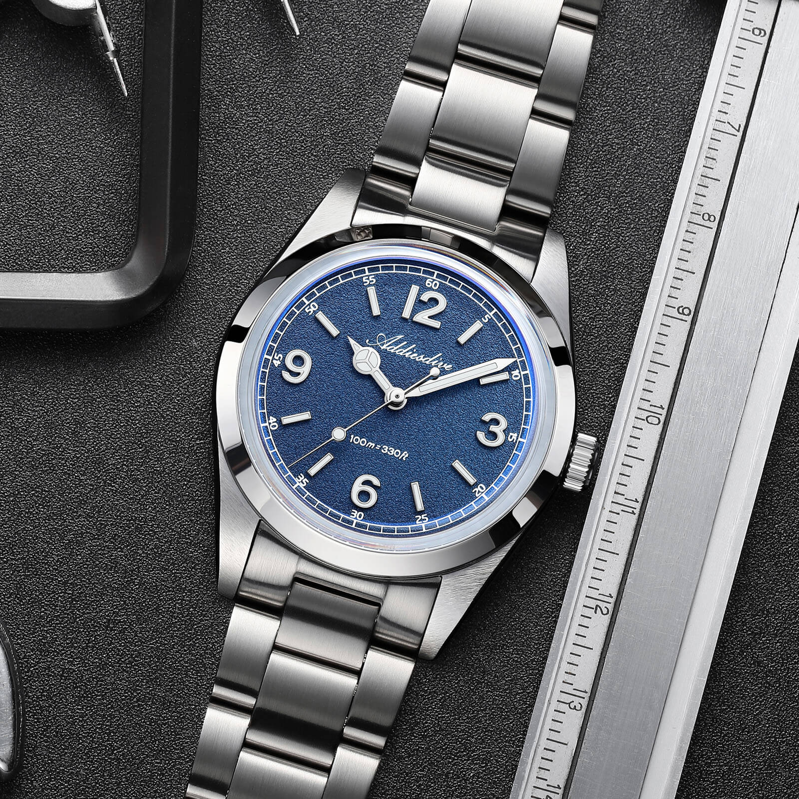 🔥Anniversary Sale🔥ADDIESDIVE 36mm VH31 Quartz Watch AD2518 - Image 9