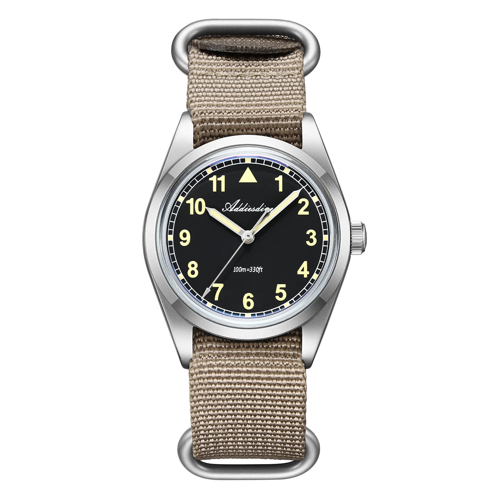 U.S. Warehouse -ADDIESDIVE 36mm VH31 Retro Pilot Field Watch AD2079 - Image 14
