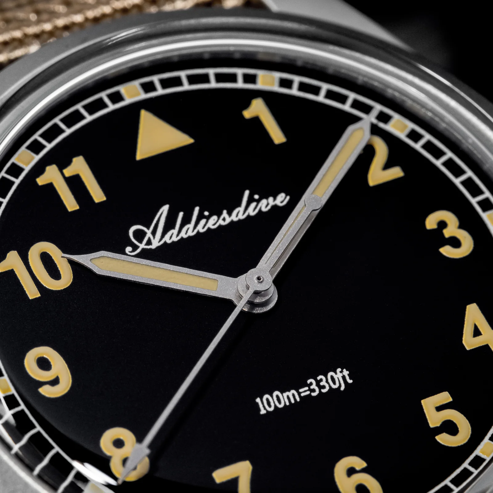 U.S. Warehouse -ADDIESDIVE 36mm VH31 Retro Pilot Field Watch AD2079 - Image 17