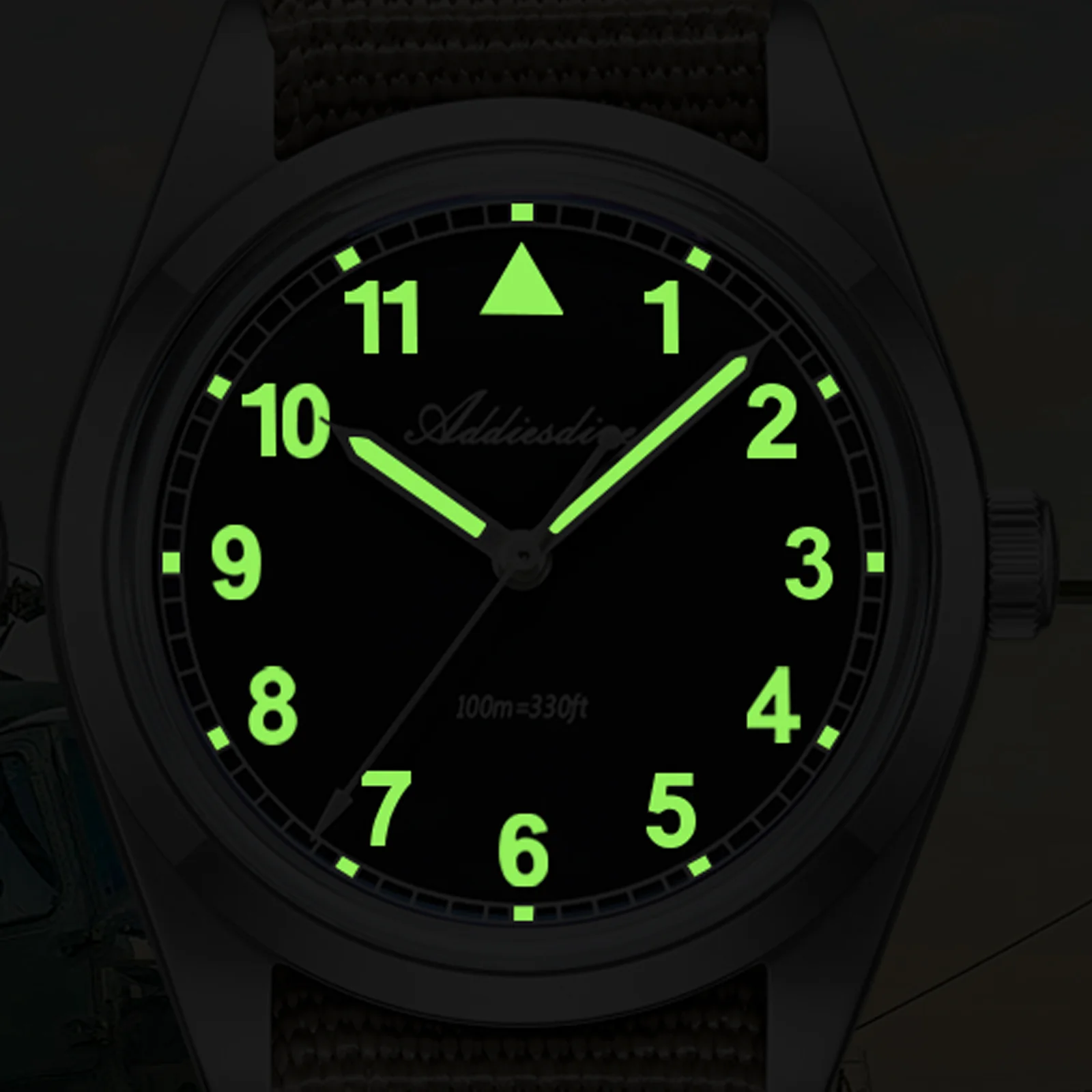 U.S. Warehouse -ADDIESDIVE 36mm VH31 Retro Pilot Field Watch AD2079 - Image 18