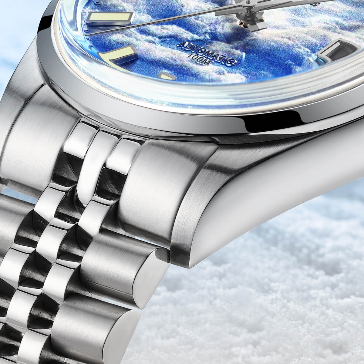 Addiesdive 39mm 3D Sea of Clouds Dial Automatic Watch （AD2041） - Image 13