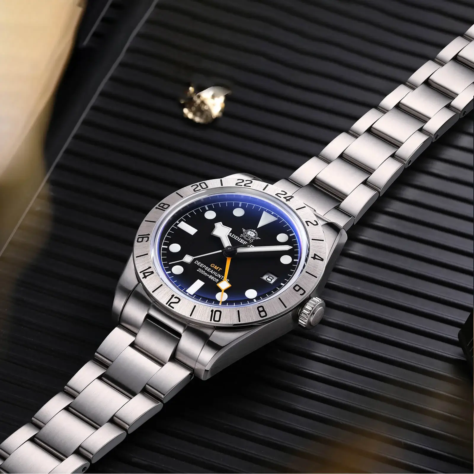 U.S. Warehouse -ADDIESDIVE 39mm BB GMT Quartz Watch RONDA515 Movement(AD2035) - Image 6
