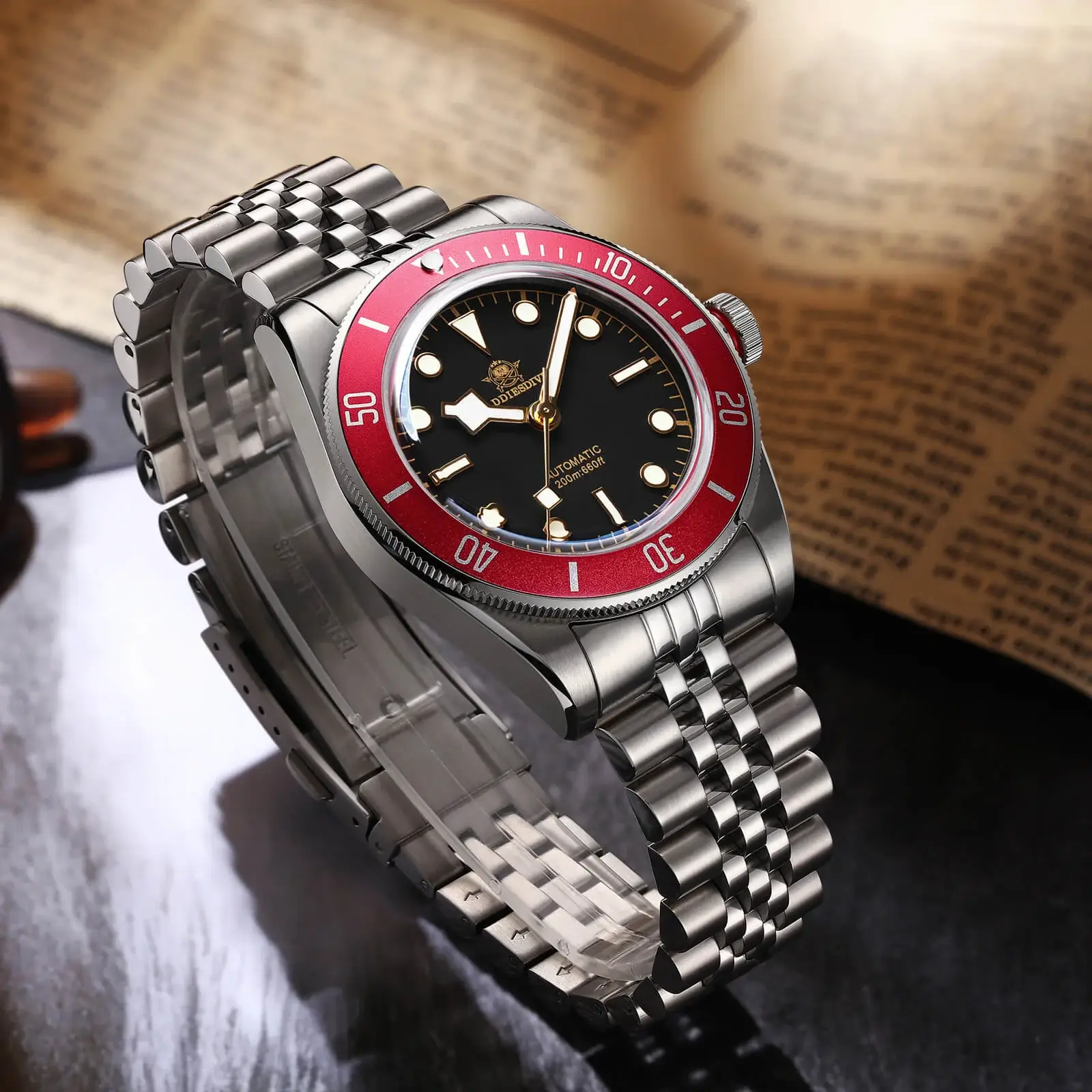 U.S. Warehouse-ADDIESDIVE 39mm BB58 Automatic Watch AD2043 - Image 6