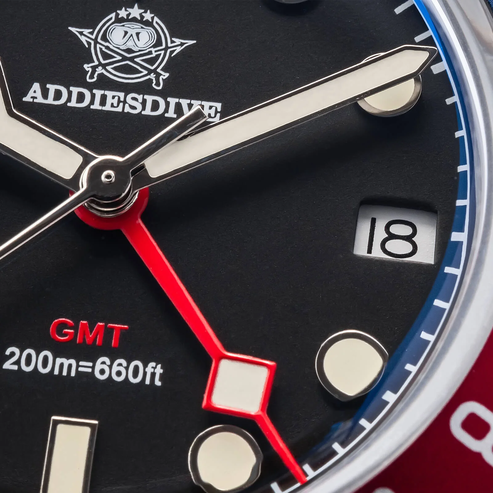 U.S. Warehouse -ADDIESDIVE 39mm BB58 GMT Quartz Watch AD2044 - Image 22