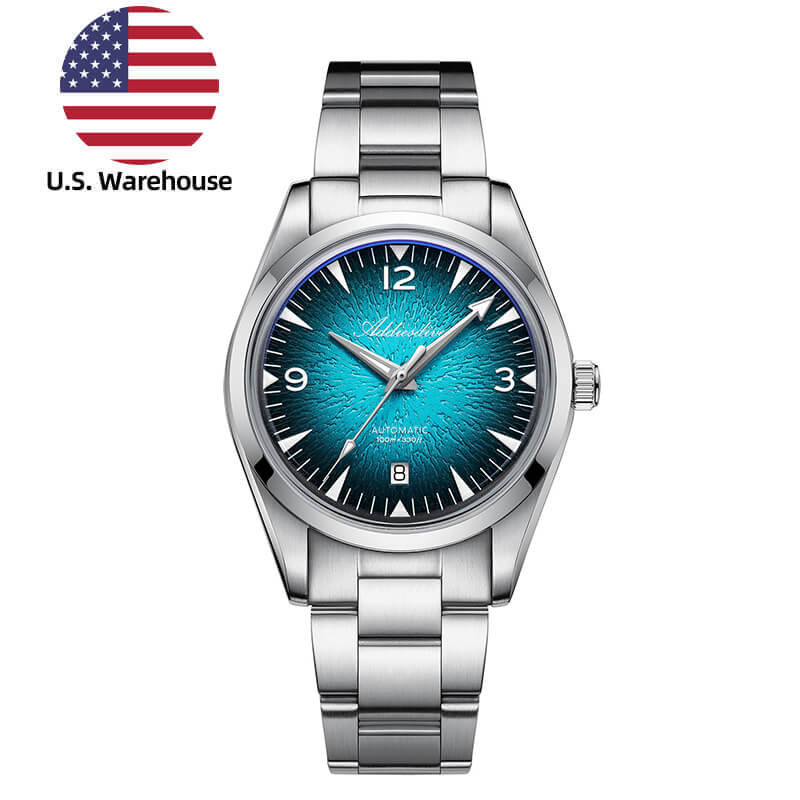 U.S. Warehouse -Addiesdive 39mm Breath of the Ocean Automatic 8215 Men Watch ,AD2508