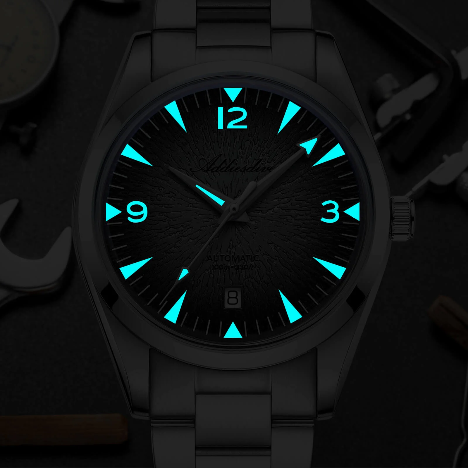 U.S. Warehouse -Addiesdive 39mm Breath of the Ocean Automatic 8215 Men Watch ,AD2508 - Image 19