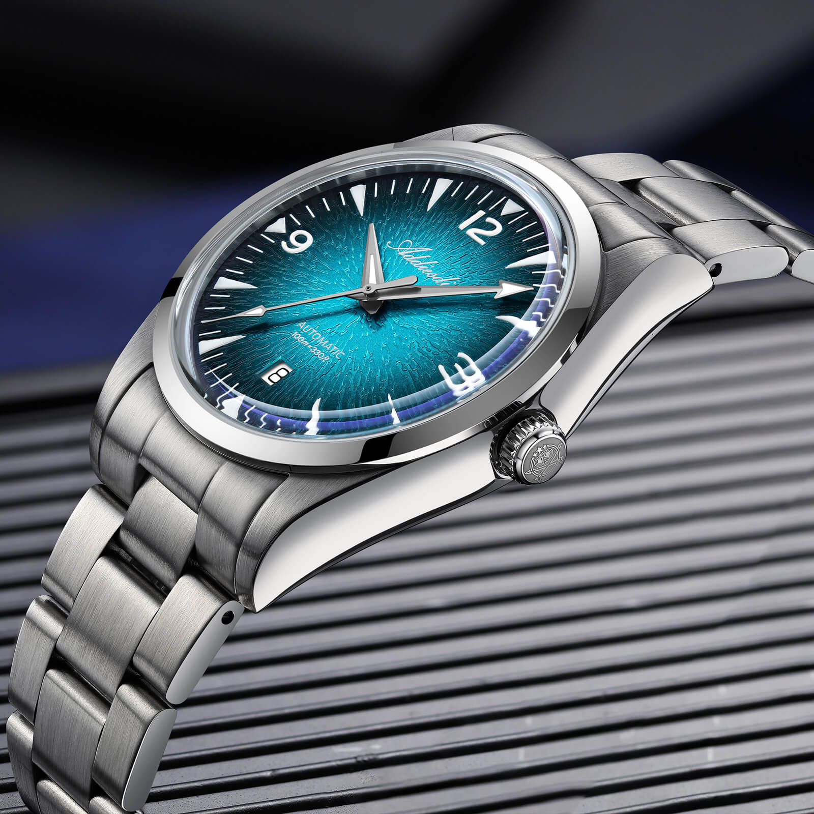 U.S. Warehouse -Addiesdive 39mm Breath of the Ocean Automatic 8215 Men Watch ,AD2508 - Image 4