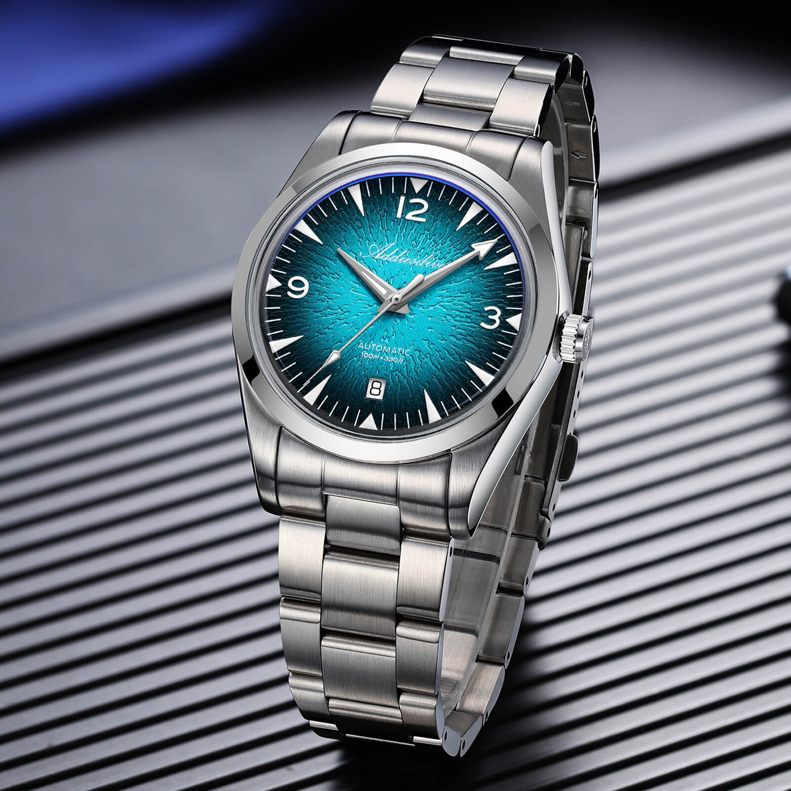 U.S. Warehouse -Addiesdive 39mm Breath of the Ocean Automatic 8215 Men Watch ,AD2508 - Image 5