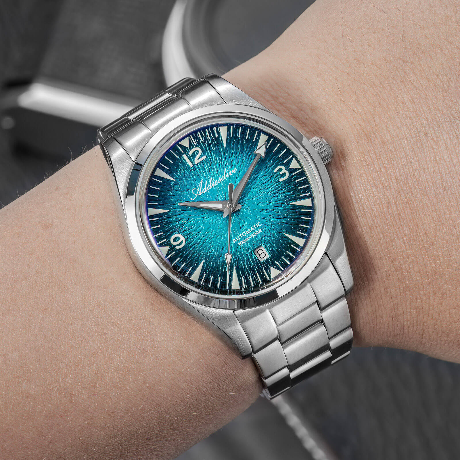 U.S. Warehouse -Addiesdive 39mm Breath of the Ocean Automatic 8215 Men Watch ,AD2508 - Image 7