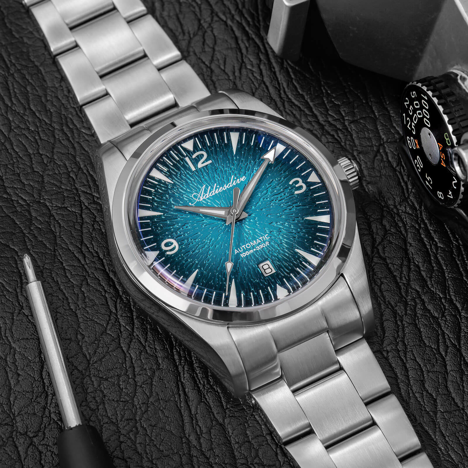 U.S. Warehouse -Addiesdive 39mm Breath of the Ocean Automatic 8215 Men Watch ,AD2508 - Image 8