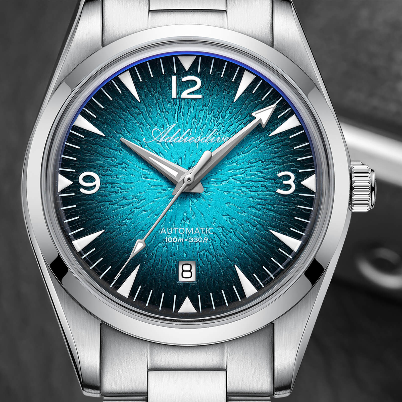 U.S. Warehouse -Addiesdive 39mm Breath of the Ocean Automatic 8215 Men Watch ,AD2508 - Image 9