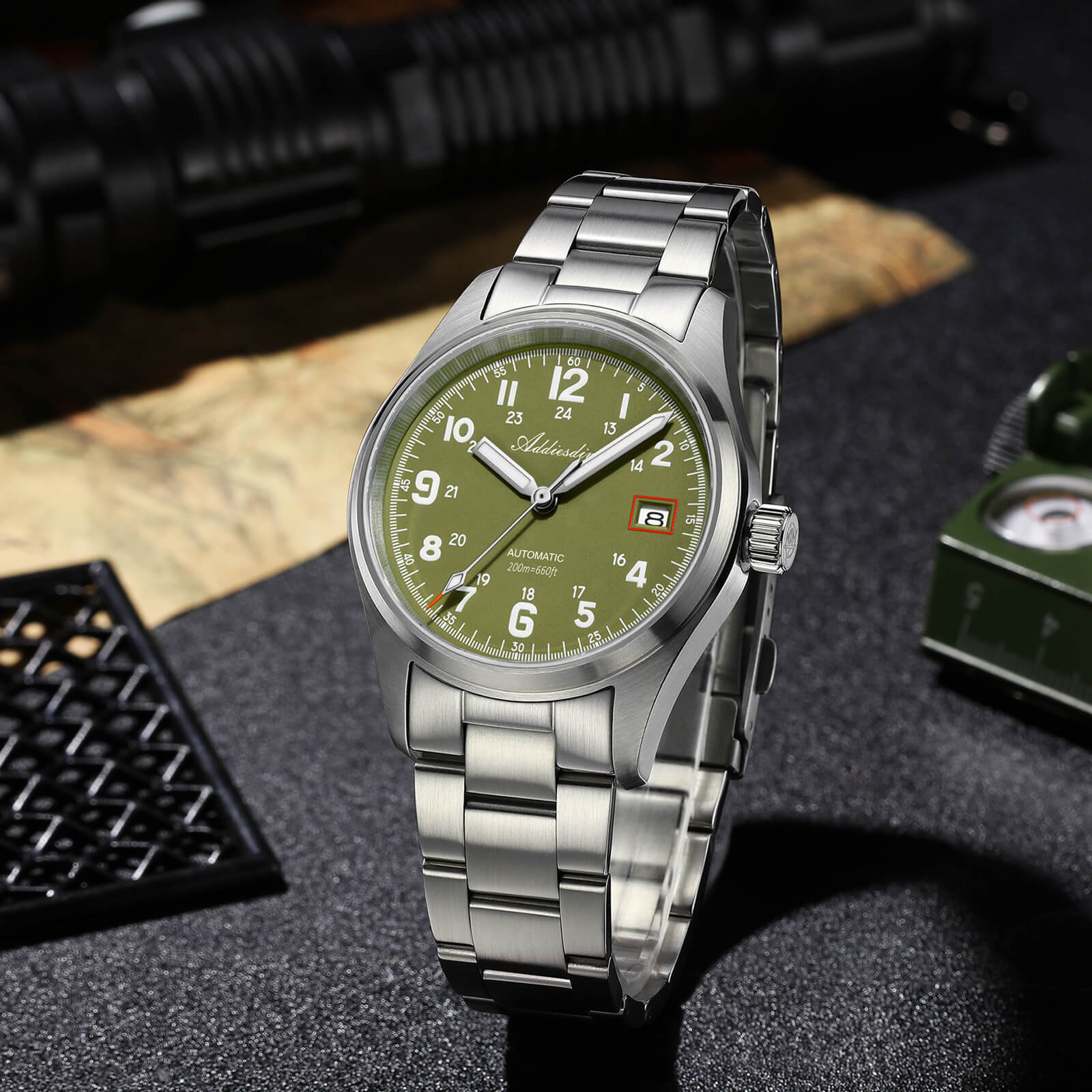 U.S. Warehouse -ADDIESDIVE 39mm Explore NH35 Automatic Watch AD2070 - Image 22