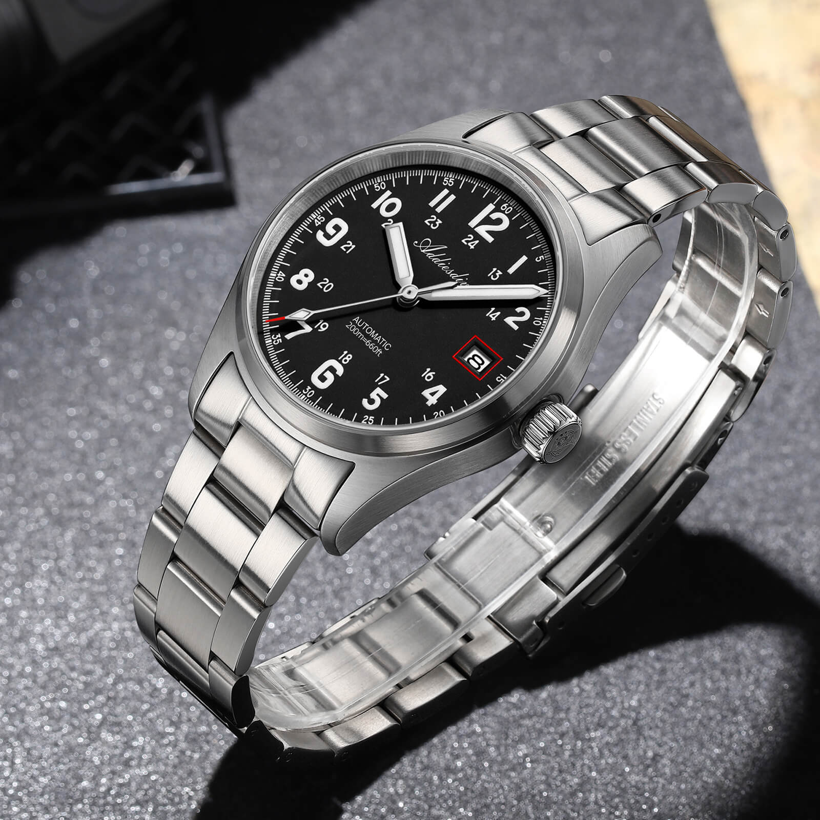 U.S. Warehouse -ADDIESDIVE 39mm Explore NH35 Automatic Watch AD2070 - Image 3