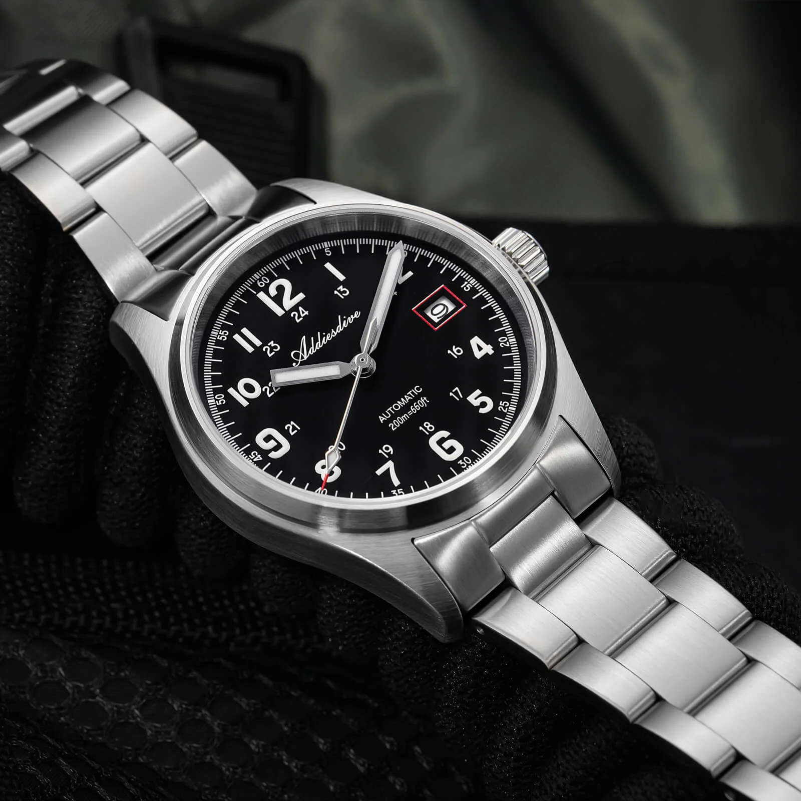 U.S. Warehouse -ADDIESDIVE 39mm Explore NH35 Automatic Watch AD2070 - Image 5