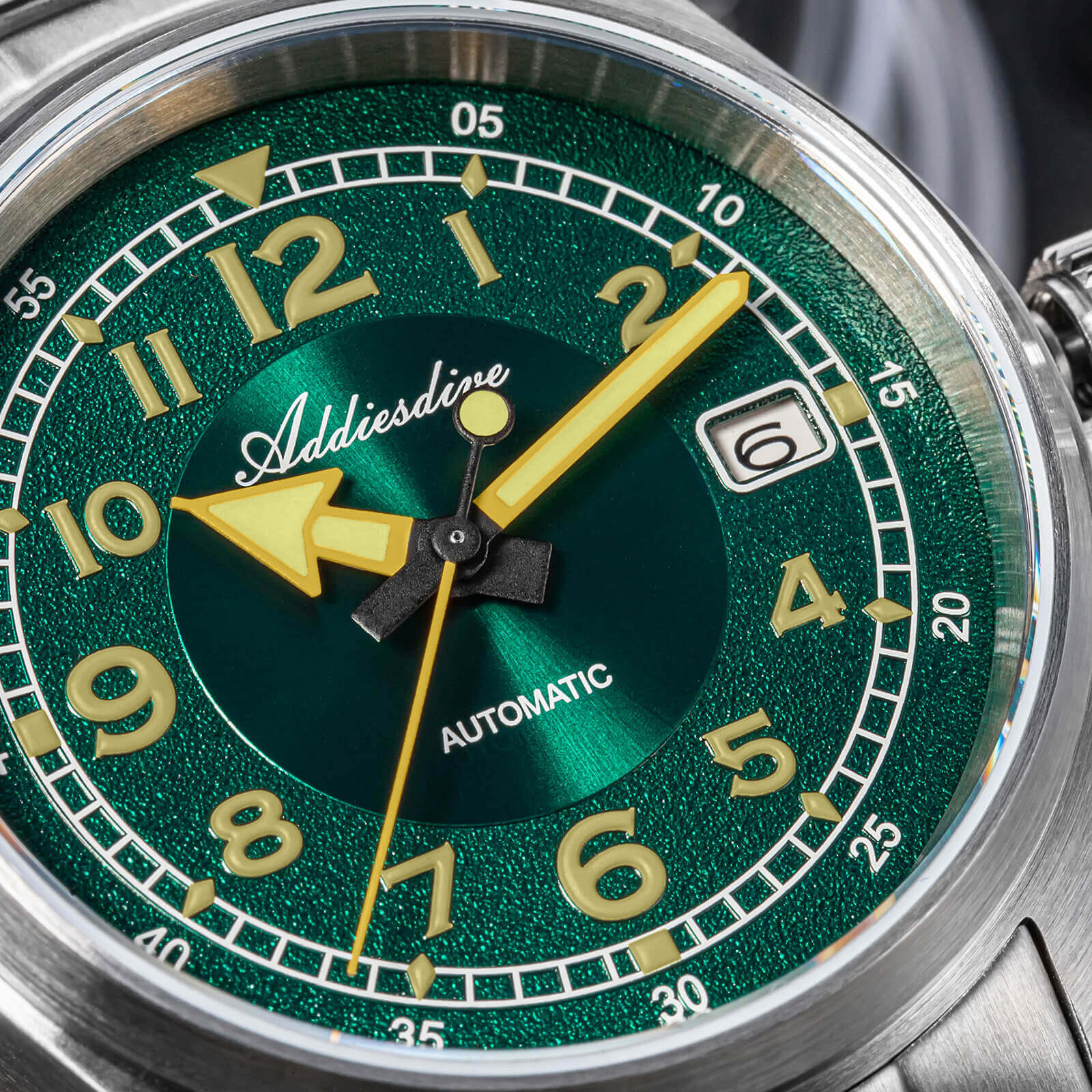 U.S. Warehouse -ADDIESDIVE 39mm Explore Retro Mechanical Men Watch AD2055 - Image 4